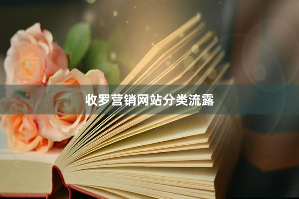 收罗营销网站分类流露